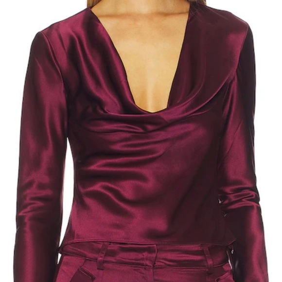 Retrofete Andre Pant & Nerissa Top Port Color Size Small NWT